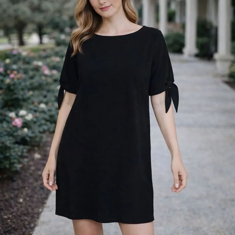 Vince Camuto Open Shoulder Little Black Dress